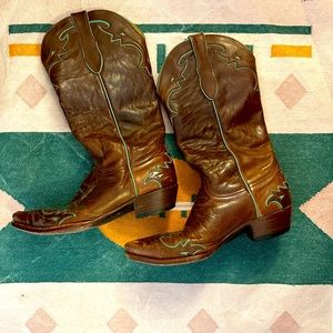 9.5 Ladies Old Gringo Villa Mad Dog Rust / Turquoise (1643)